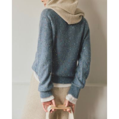 BRILL(ブリル)の【HPS別注】スパンコールモヘアプルオーバー通販