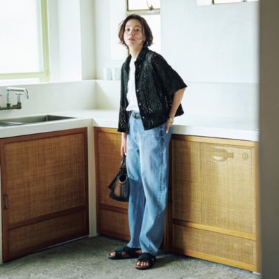 VINILO 【石上美津江さんセレクト】スエードクロスサンダル VINILO(ヴィニーロ)の【石上美津江さんセレクト】スエードクロス