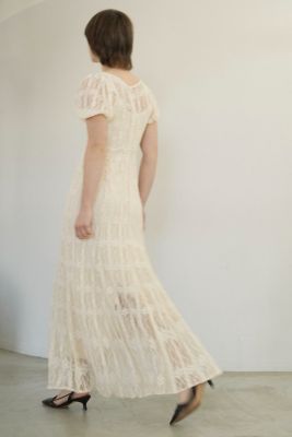 スーツ・フォーマル・ドレス CLANE LACE MINI PUFF SLEEVE ONEPIECE 0 CLANE(クラネ)のLACE MINI PUFF SLEEVE ONEPIECE通販 | 集英社