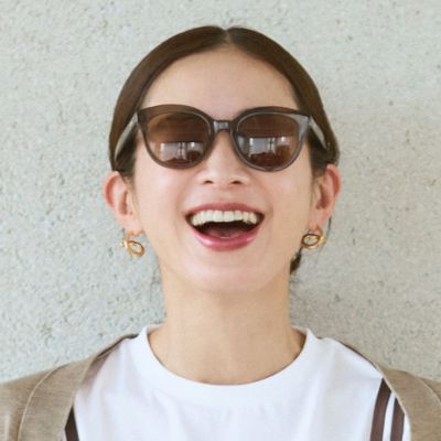 BLANC ブラン　サングラス　キャットアイ　b0025 べっ甲 BLANC - BLANC ブラン サングラス キャットアイ b0025 べっ甲の通販 by