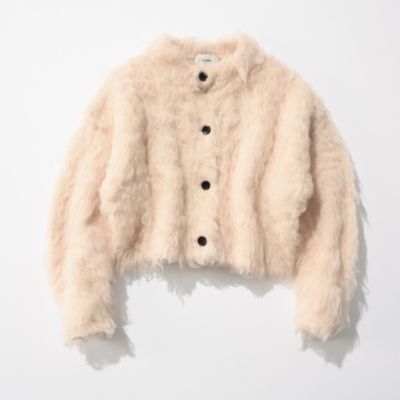 CLANE(クラネ)のSHAGGY SHORT KNIT CARDIGAN通販 | 集英社