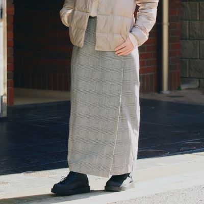 スカート Oblada GABRIEL CHECK SKIRT Oblada(オブラダ)のGABRIEL CHECK SKIRT通販 | 集英社HAPPY PLUS STORE