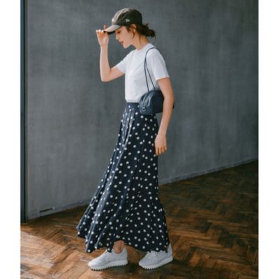 SINME(シンメ)のドットロングスカート通販 | 集英社HAPPY PLUS STORE