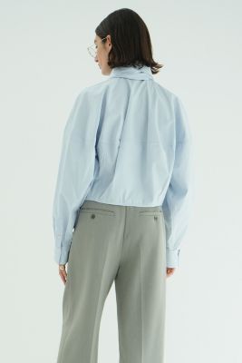 CLANE(クラネ)のRIBBON TIED COMPACT SHIRTS通販 | 集英社HAPPY PLUS STORE