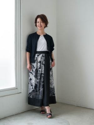 エクラ 華組 根本有加里さん 身長155cm骨格ウエーブ ブラック/F
