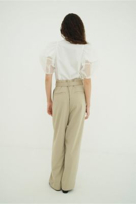 CLANE(クラネ)のTULLE LAYERED SLEEVE SHIRTS通販 | 集英社HAPPY PLUS