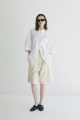 CLANE(クラネ)の2WAY ADJUST SATIN HALF PANTS通販 | 集英社HAPPY PLUS