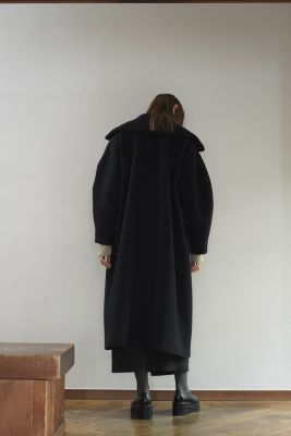 CLANE(クラネ)のRIB COLLAR WOOL LONG COAT通販 | mirabella（ミラベラ