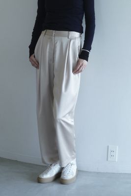 CLANE(クラネ)のSATIN SLACKS PANTS通販 | mirabella（ミラベラ