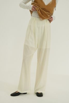 CLANE(クラネ)のSHEER STRAIGHT PANTS通販 | mirabella（ミラベラ  