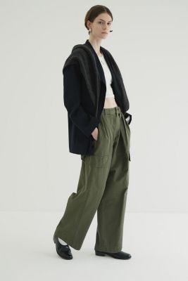 CLANE(クラネ)のWIDE TUCK WORK PANTS通販 | mirabella（ミラベラ