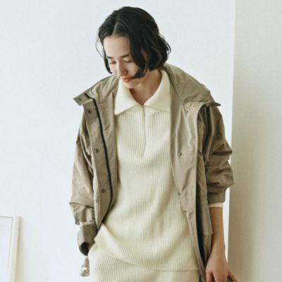 SLOANE(スローン)の【HPS別注】ハーフZIPリブニット通販