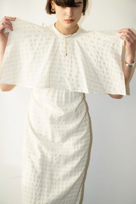 CLANE(クラネ)のGINGHAM CHECK HANDKERCHIEF ONE PIECE通販
