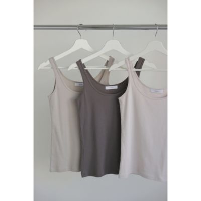 再再販！ suadeo(スアデオ)のシアーワッフル×タンクトップセット通販 アクセサリー