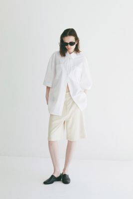 CLANE(クラネ)の2WAY ADJUST SATIN HALF PANTS通販 | 集英社HAPPY PLUS