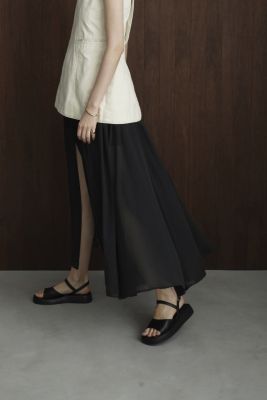 CLANE(クラネ)のSHEER SLIT SKIRT通販 | mirabella（ミラベラ 