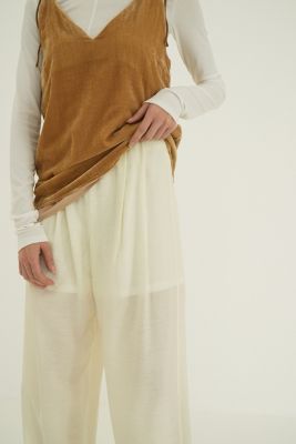 CLANE(クラネ)のSHEER STRAIGHT PANTS通販 | mirabella（ミラベラ