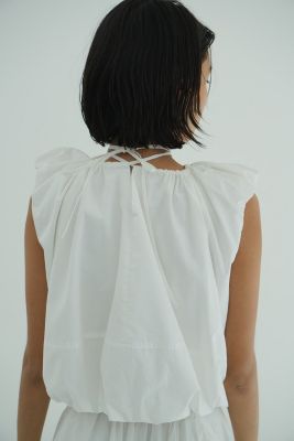 CLANE(クラネ)のW FACE SLEEVELESS RIBBON TOPS通販 | mirabella