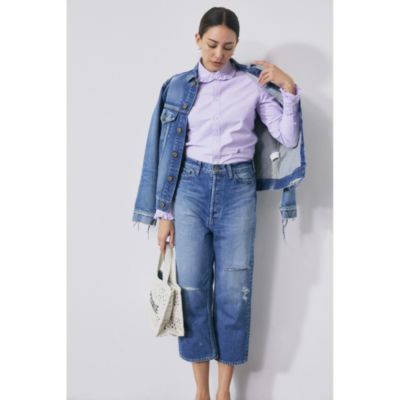 MADISONBLUE CRASHED SAROUEL PT DENIM