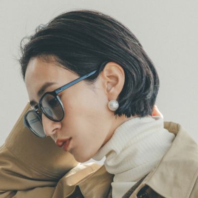 UNITED ARROWS green label relaxing コード付きカラーレンズメガネ