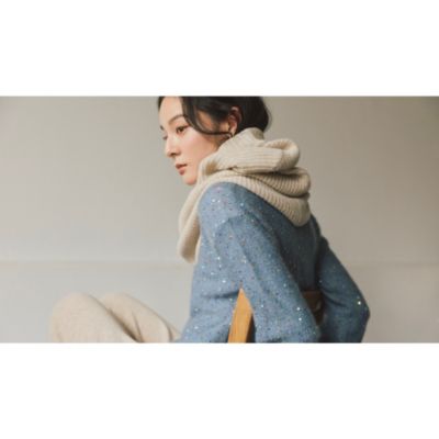 BRILL(ブリル)の【HPS別注】スパンコールモヘアプルオーバー通販