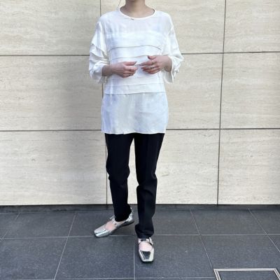 DOMELLE(ドメル)のティアードハーフスリーブブラウス通販 | 集英社 