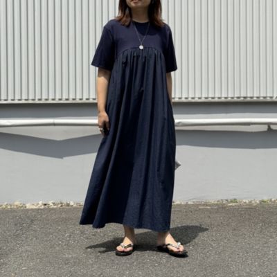 【美品】シンメ　デニム　キャミワンピース　ロング　スリット　板谷由夏　M 2025年最新】SINME キャミワンピースの人気アイテム - メルカリ