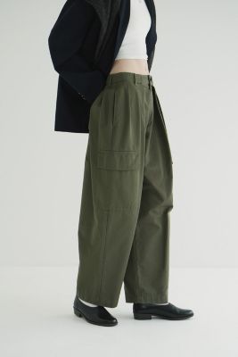 CLANE(クラネ)のWIDE TUCK WORK PANTS通販 | 集英社HAPPY PLUS STORE