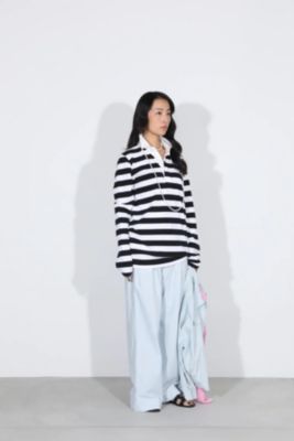 マディソンブルー　SLIM FIT RUGBY SH BORDER SLIM FIT RUGBY SHIRT COTTON BORDER | SEASON | MADISONBLUE
