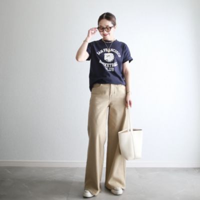 bemi x Healthy DENIM Marisol別注　ワイドジーンズ bemi×Healthy DENIM(bemi×ヘルシーデニム)の【Marisol別注】Pink