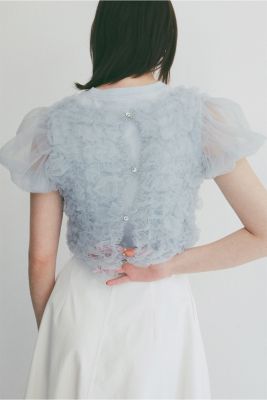 CLANE(クラネ)のTULLE VEST LAYERED TOPS通販 | 集英社HAPPY PLUS STORE