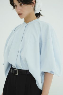 CLANE(クラネ)のVOLUME SELEEVE STAND NECK SHIRTS通販 | mirabella 