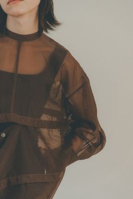 CLANE(クラネ)の3ARRANGE SHEER TOPS通販 | 集英社HAPPY PLUS STORE