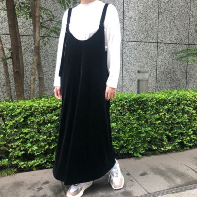 徳原文子×SACRA(トクハラフミコ×サクラ)のベロアジャンパースカート
