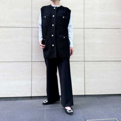 ADAWAS(アダワス)の金ボタンニットジレ通販 | mirabella（ミラベラ 