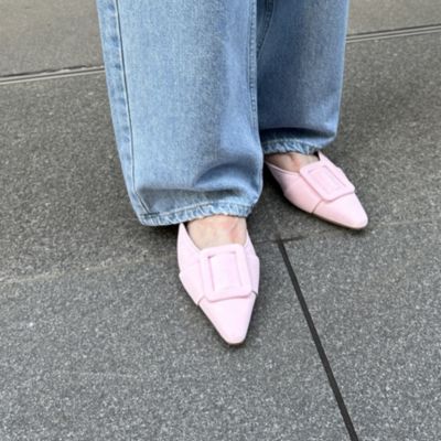 NEBULONI E.(ネブローニ)のバックルモチーフミュール通販 | 集英社HAPPY PLUS STORE