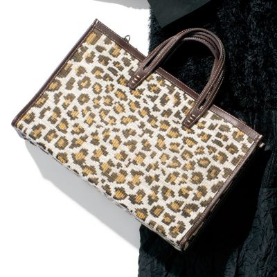 新品未開封A VACATION BREAD M ショルダートートバッグ レオパ A VACATION | BREAD M NOBI LEO - アマンオンラインストア