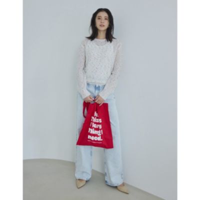 BRILL(ブリル)の【HPS別注】スパンコールモヘアプルオーバー通販