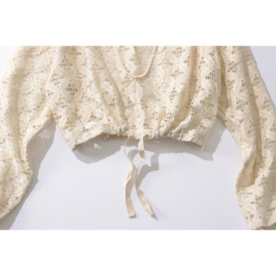 Uhr(ウーア)のLace Foodie Tops通販 | 集英社HAPPY PLUS STORE