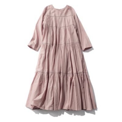 ne Quittez pas(ヌキテパ)のCOTTON VOILE TIERED MAXI DRESS通販