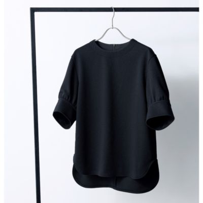 定価１万9800円⭐︎未使用　ホコモモラ　総花柄ブラウス　サイズ40 トップス クロスプラス公式通販サイト