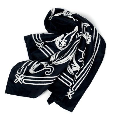 ASAUCE MELER(アソースメレ)のテープエンブロイダリーバンダナスカーフ