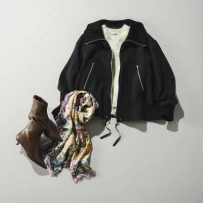 KATHARINE HAMNETT Hamnett クロップドボンバージャケット YOKE / 