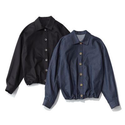 美品 Theory KELSO シャツジャケット ブラック M7days(エムセブンデイズ)の【徳原文子さんコラボ】コンパクト