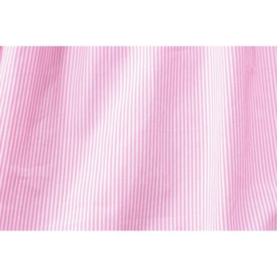 待望の新色はピンク×白の細いストライプ柄。