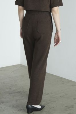 CLANE(クラネ)のHALF SLEEVE KNIT TOPS ＆ PANTS SET通販 | mirabella  