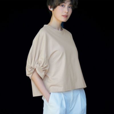 SAYAKA DAVIS(サヤカ デイヴィス)のツイストスリーブTシャツ通販 eclat