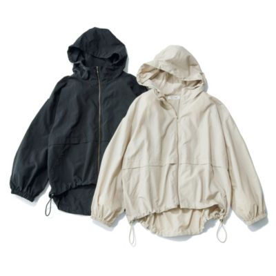 E by eclat(イーバイエクラ)のメモリータフタノーカラーブルゾン