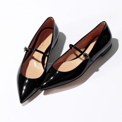���ׁIGianvito Rossi �u�����[�W�F�[���t���b�g�V���[�Y�v