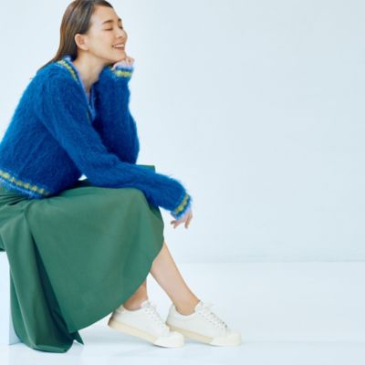 マルニ MARNI ランダムプリーツスカート ネイビー サイズ40 ネイビー-